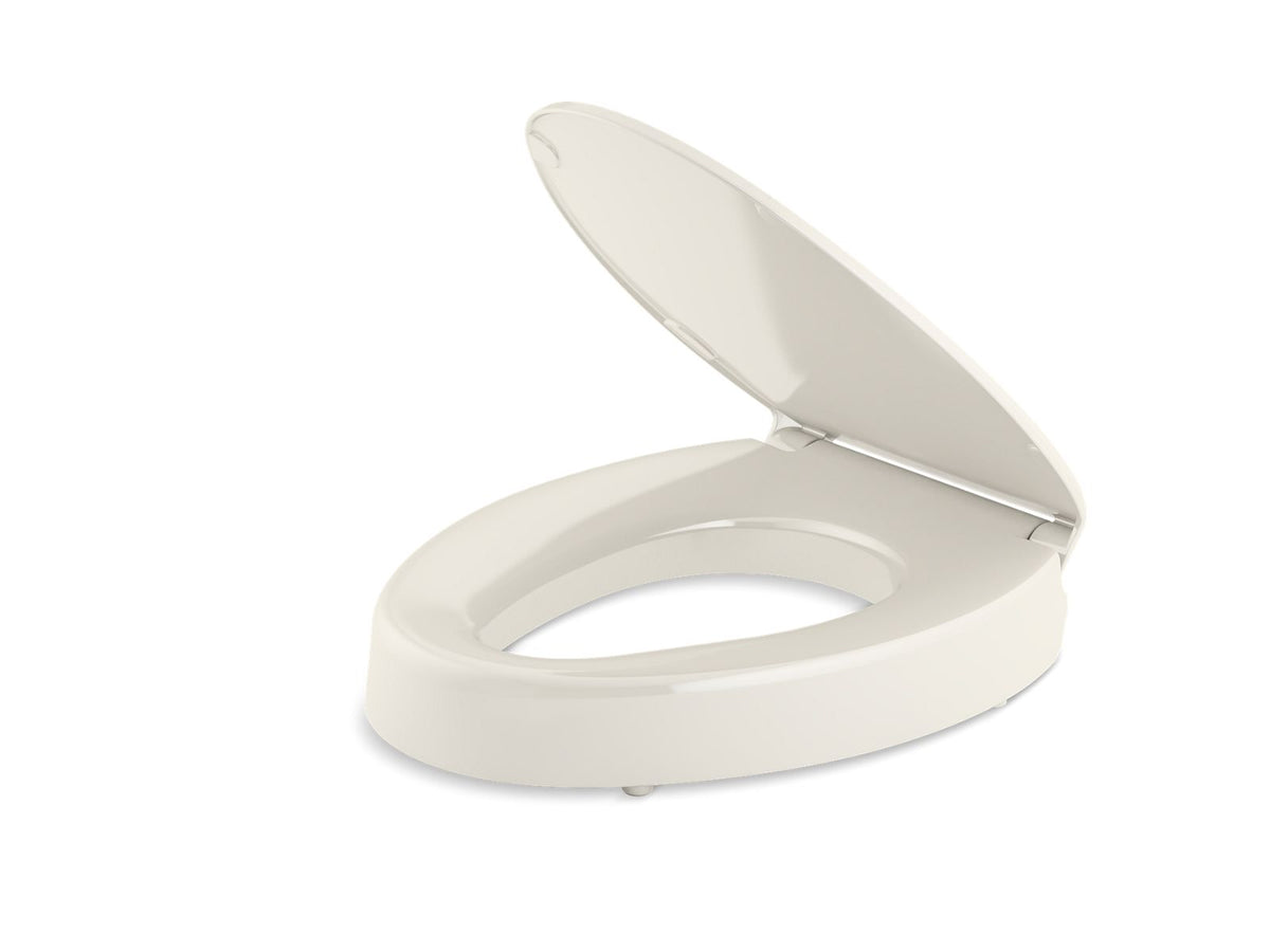 KOHLER Hyten Elevated QuietClose elongated toilet seat Kohler