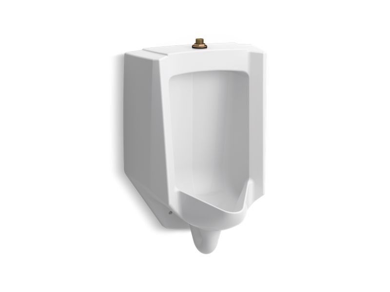 KOHLER K-4991-ET Bardon High-Efficiency Urinal (HEU), washout, wall-hu