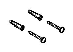 KOHLER K-1002006 Kit, Anchor