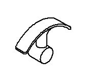 KOHLER K-1003857 Robe Hook Kit