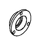 KOHLER K-1006375 Flange, Compression