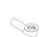 KOHLER K-1007562 Elbow & Tube Sa, Drain, 1.5"