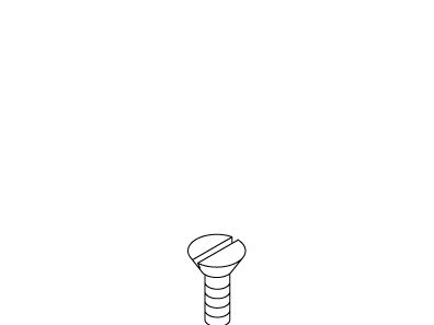 KOHLER K-1010880 Screw, Flathead
