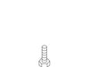 KOHLER K-1011110 Bolt, Hex Hd, Metric