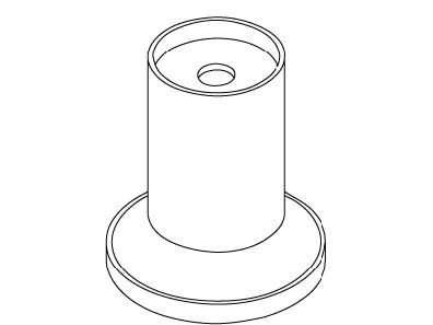 KOHLER K-1012742-CP Handle Bonnet