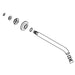 KOHLER K-1014554 Spout & Hardware,6.25"Sub Assembly