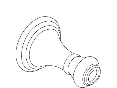 KOHLER K-1015104 Handle Bell, D-M