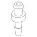 KOHLER K-1020602 Connector, Refill