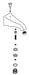 KOHLER K-1021950 Spout Kit, Div