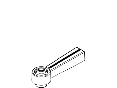 KOHLER K-1025000-B Handle, Lav