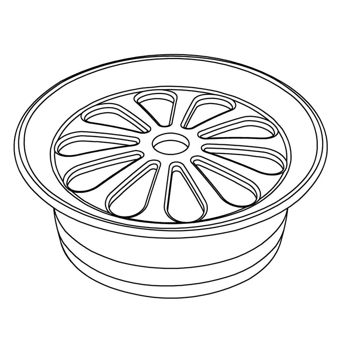 KOHLER K-1032256 Trim Ring, Grid Drain