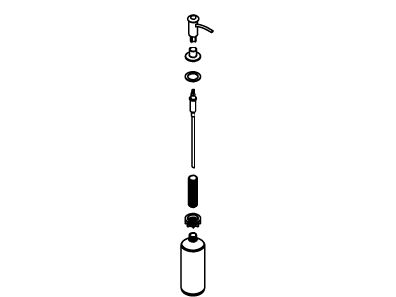 KOHLER K-1041640 Assembly, Soap/Lotion Dispenser