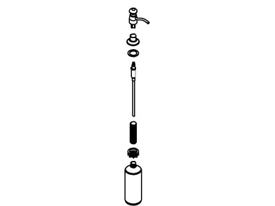 KOHLER K-1041650 Assembly, Soap/Lotion Dispenser