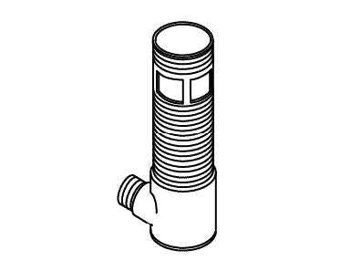 KOHLER K-1041863 Body-Overflow, Drain (Exposed)