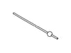 KOHLER K-1047048 Drain Rod, With Overmold (Exposed)
