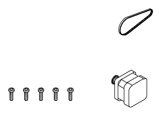 KOHLER K-1052074 Stepper Motor Assembly Kit