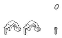 KOHLER K-1052084 INTERNAL SADDLE CLAMP KIT