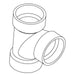 KOHLER K-1052481 Pvc Tee - 1 1/2" Sch. 40