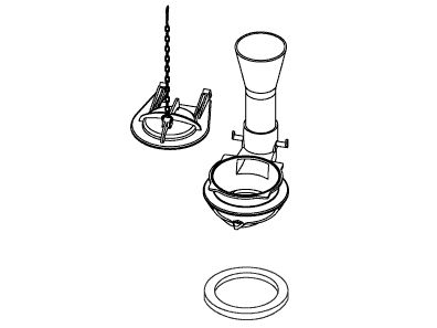 KOHLER K-1060862 Flush Valve Kit