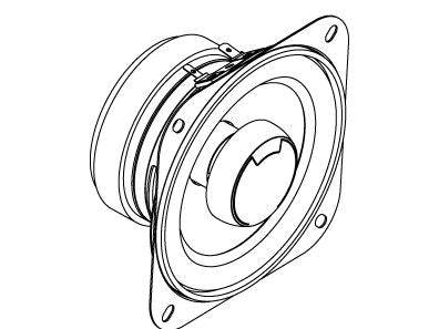 KOHLER K-1068186 Speaker