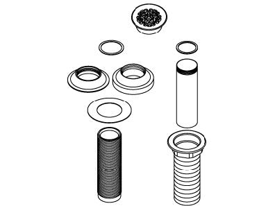 KOHLER K-1071975 Grid Drain W/O Overflow