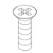 KOHLER K-1082514 10-24 Brass Screw