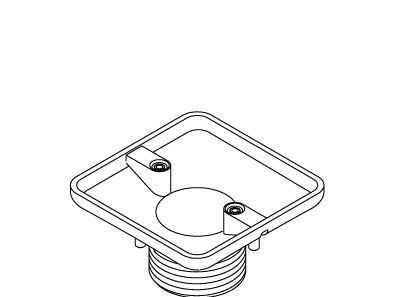 KOHLER K-1089551 Strainer Body Square