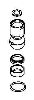 KOHLER K-1113957 Kit, Ball Joint Assembly