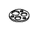 KOHLER K-1114086 Rubber Gasket
