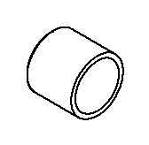KOHLER K-1116211 Adapter, 1" Npt X 1-1/8"