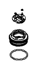 KOHLER K-1127001 Valve Nut Kit