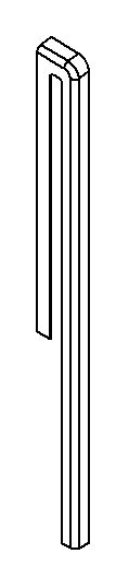 KOHLER K-1138987-A Assembly, Guide Track Trim, Removeable-Rh