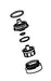 KOHLER K-1139736 Aerator Kit, Filtered Water, 2.2 Gpm
