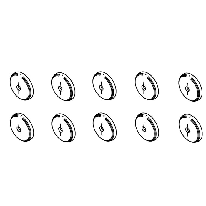 KOHLER K-1139952 10-PACK AIR JET CAPS SERVICE KIT