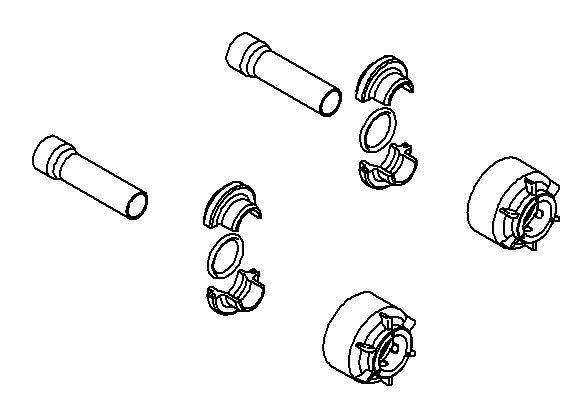 KOHLER K-1145552 SPR ADAPTERS KIT