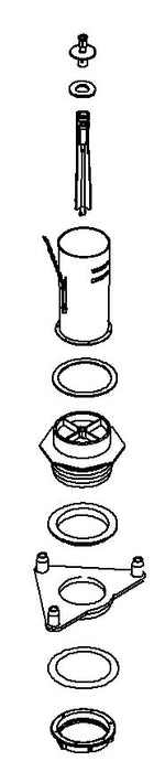 KOHLER K-1158796 FLUSH VALVE KIT, 1.6