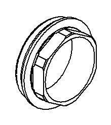 KOHLER K-1173591 Nut, Cartridge Retainer