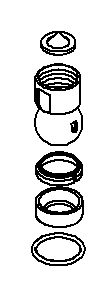 KOHLER K-1183793 Kit, Ball Joint