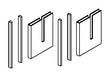 KOHLER K-1187796 Handle Kit Assmebly, Bypass