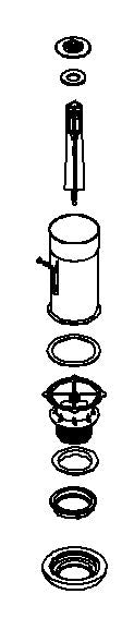 KOHLER K-1189001 FLUSH VALVE KIT