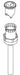 KOHLER K-1192026 Vacuum Breaker Assembly, 3/4"