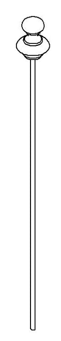 KOHLER K-1193929 Lift Rod Assembly