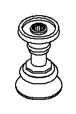 KOHLER K-1197207 Stem, Cross