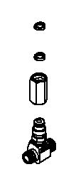 KOHLER K-1201347 Coupling And Washer Assembly