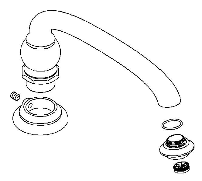 KOHLER K-1201489 Spout Assembly