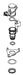 KOHLER K-1203698 DFV FLUSH VALVE KIT