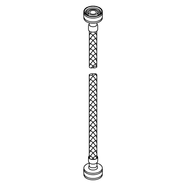 KOHLER K-1207165 Hose, G1/2 X M27 X 20, Pa, Fxc