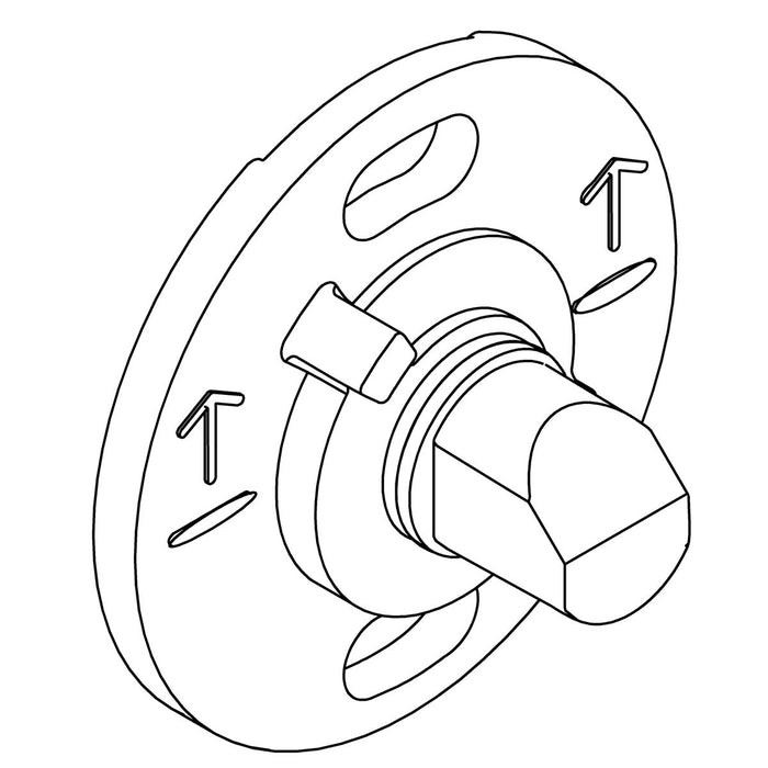 KOHLER K-1209110 Wall Plate Assembly