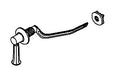 KOHLER K-1211496 TRIP LEVER SERVICE KIT