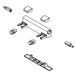 KOHLER K-1213312 HINGE KIT